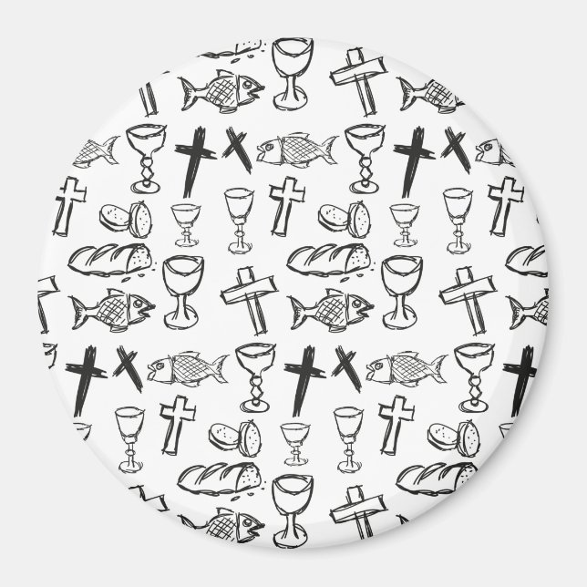 Íman Christian Pattern (Frente)