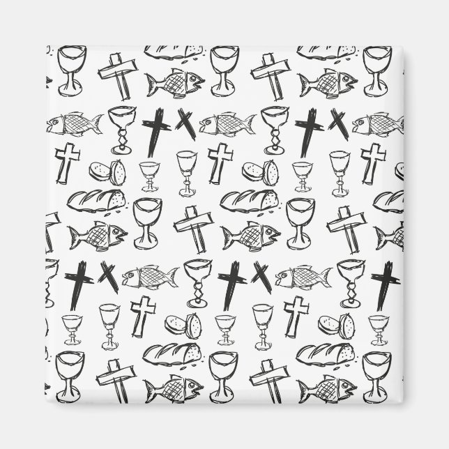 Íman Christian Pattern (Frente)