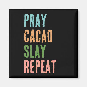 Íman Christian PRAY CACAO SLAY REPEAY