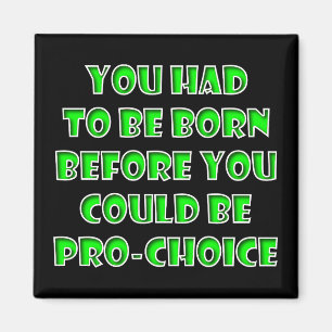 Íman Christian Pro-Choice Anti-Aborto Escolhe Vida