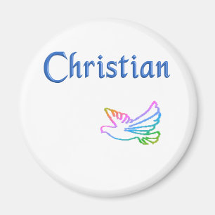 Íman Christian Rainbow Dove