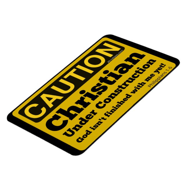 Íman Christian Sob Imã de geladeira De Construção (Left Side)