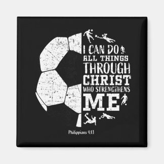 Íman Christian Soccer Faith Graphic Bible Verse Philipp