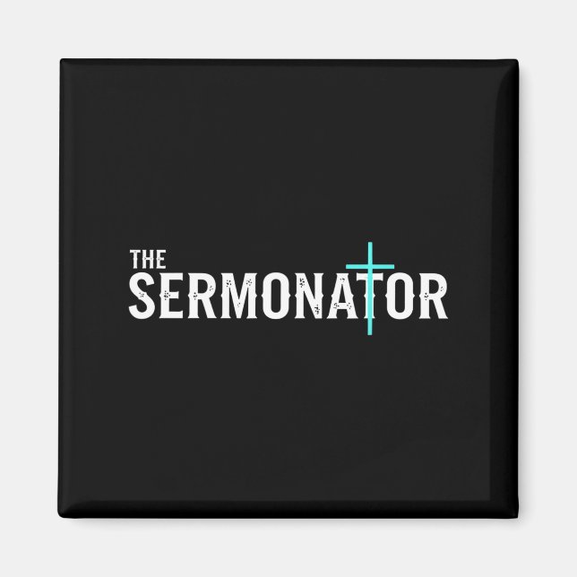 Íman Christian The Sermonator - Pastor &amp; Preacher C (Frente)