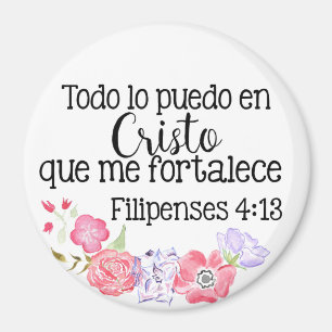 Íman Christian Todo Lo Puedo Cristo Filipenses 4:13