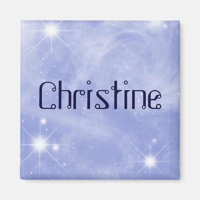 Íman Christine Starry Magnet (Frente)