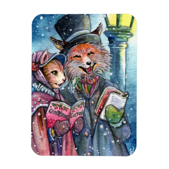 Íman Christmas Carol (Vertical)
