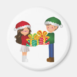 Íman Christmas Couple Magnet