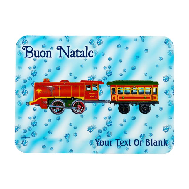 Íman Christmas Express - Buon Natale (Horizontal)