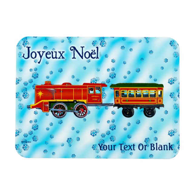 Íman Christmas Express - Feliz Natal (Horizontal)