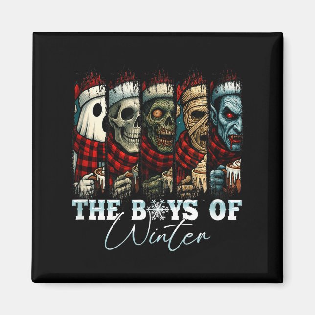 Íman Christmas Halloween Creepmas Friends Horror Xmas C (Frente)