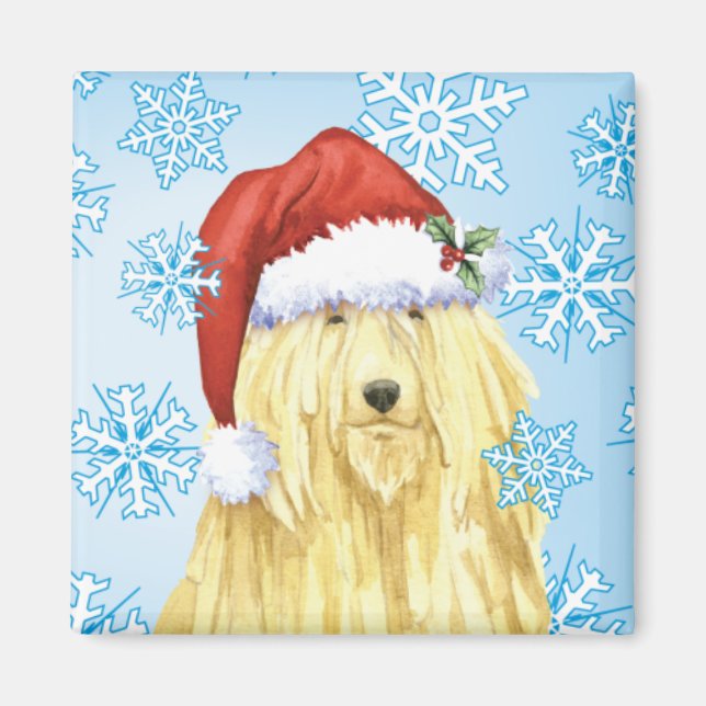Íman Christmas Komondor (Frente)