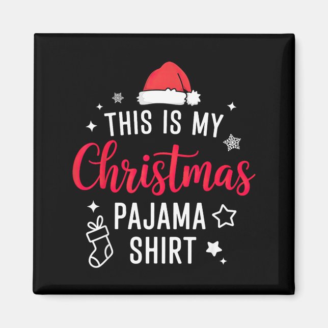 Íman Christmas Pj Pajama Pjs  (Frente)