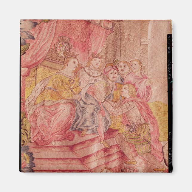 Íman Christopher Columbus antes de Ferdinand II (Frente)