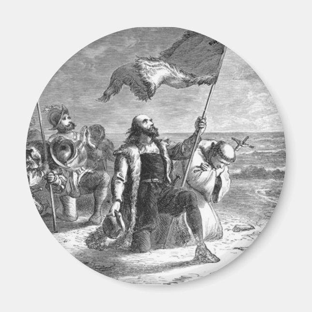Íman Christopher-Columbus Landing (Frente)