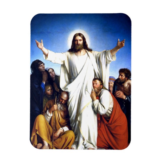 Íman Christus Consolator por Carl Bloch (Vertical)