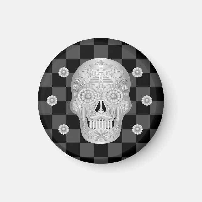 Íman Chrome Calavera Watch (Frente)