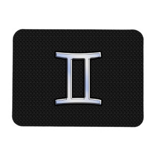 Íman Chrome Como Gemini Sinal Zodíaco