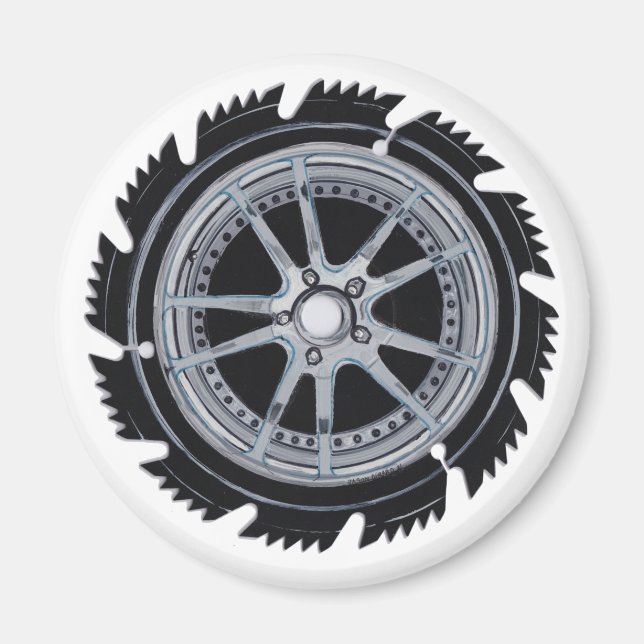 Íman Chrome Mag Wheel (Frente)