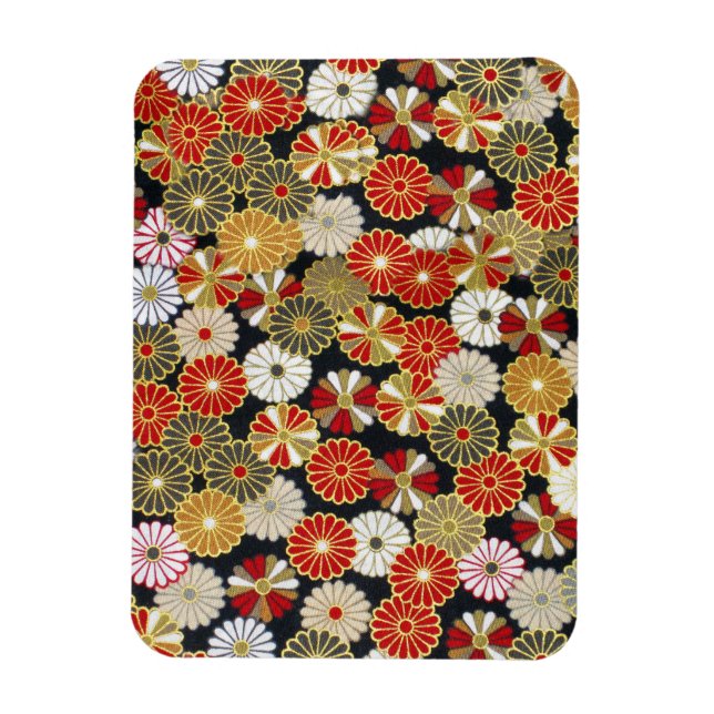 Íman Chrysanthemum de Ouro Falhado (Vertical)