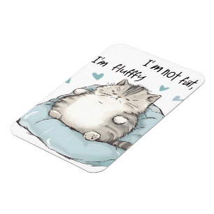 Íman Chubby Cat Chill Vibes
