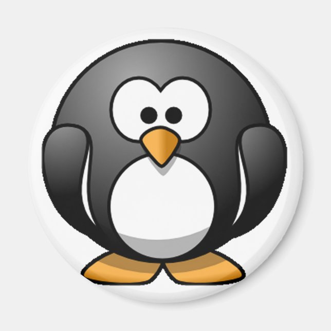 Íman Chubby Penguin (Frente)