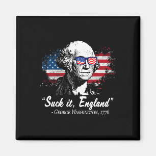 Íman Chupa-ela Inglaterra Engraçado 4 de Julho George W
