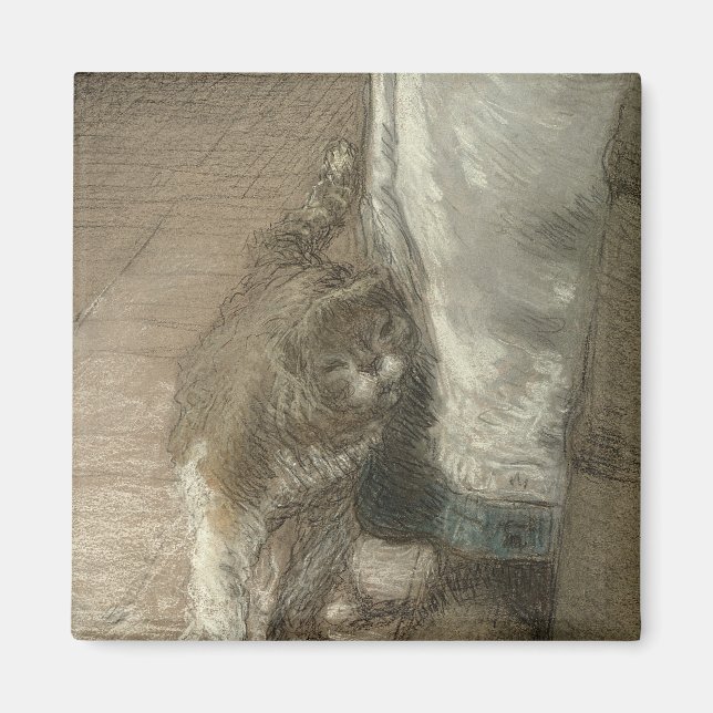 Íman Churning Butter, 1866-68 (Frente)