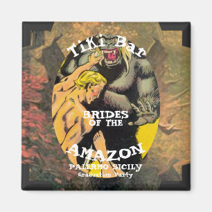 Íman Churrasco de Festa de Formatura Bar Tiki Amazon