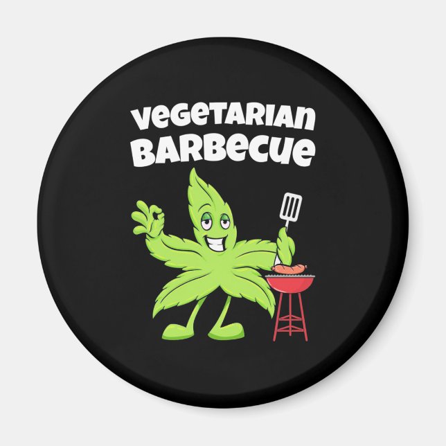 Íman Churrasco Vegetariano (Frente)