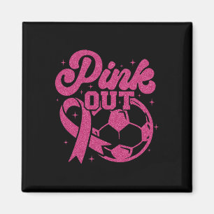 Íman Chute Rosa Para o Futebol da Cura do Câncer de Mam