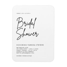 Íman Chuva de Noiva Escrita à Mão 