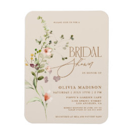 Íman Chuva de Noiva Jardim Floral Boho Roteiro Moderno