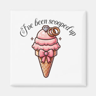 Íman Chuveiro de Noiva 'Fui Levantada' Com Coquette B