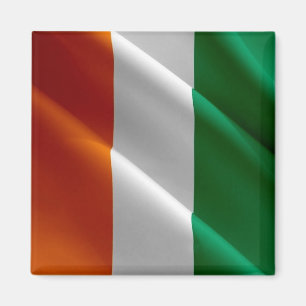 Íman CI - Costa do Marfim - Onda de bandeira