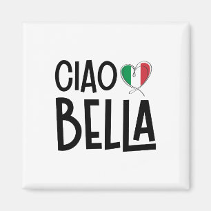 Íman Ciao Bella - Coração de Itália Bonita