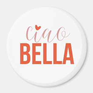 Íman Ciao Bella Estilo Italiano Presente Romântico