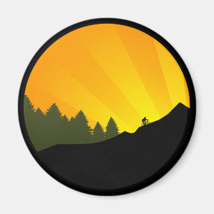 Íman ciclagem: rayz da montanha: