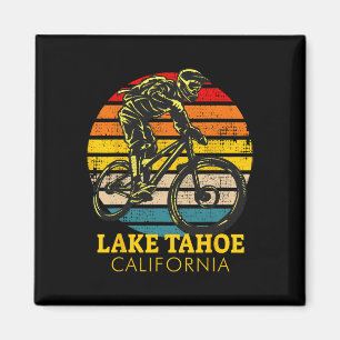 Íman Ciclismo de montanha em Lake Tahoe Califórnia