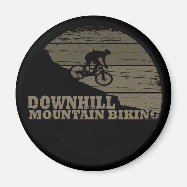 Íman Ciclismo de Montanha MTB Downhill (Frente)