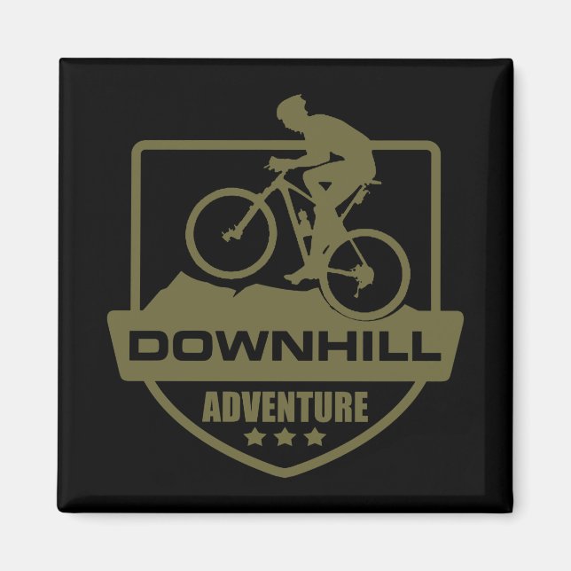 Íman Ciclismo de Montanha MTB Downhill (Frente)