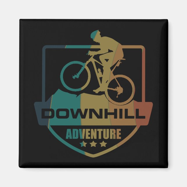 Íman Ciclismo de Montanha MTB Downhill (Frente)
