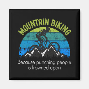 Íman Ciclismo de Montanha Porque Socar Pessoas Engraçad