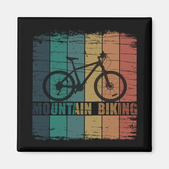 Íman Ciclismo de Montanha Vintage Mtb (Frente)