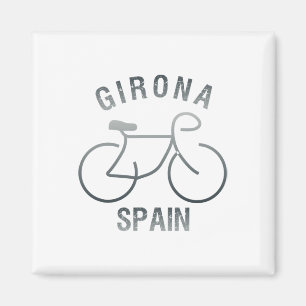 Íman Ciclismo Girona Espanha Gráfico 
