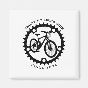 Íman Ciclista de Montanha de 51 Anos 1974 51º Aniversár