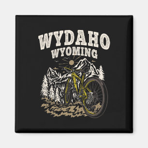 Íman Ciclista de mountain bike de Wydaho Wyoming