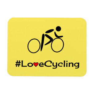 Íman Ciclista do slogan do ciclismo do amor