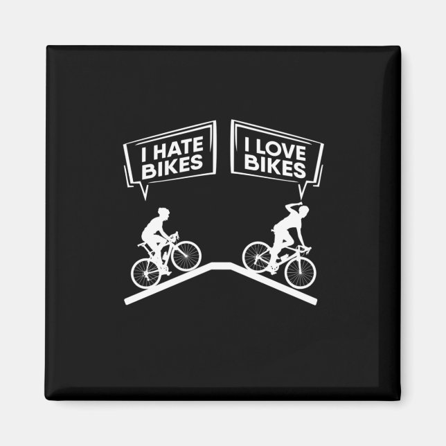 Íman Ciclista I Love Bikes (Frente)