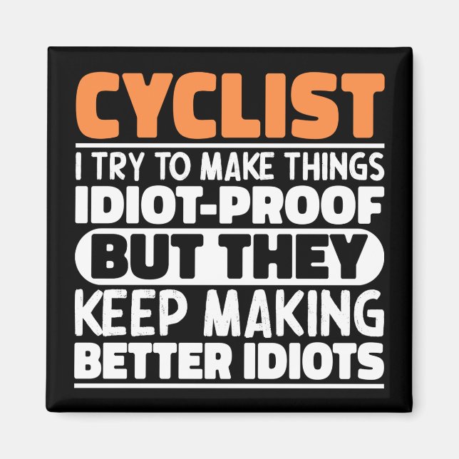 Íman Ciclista, Tento Engraçá-Lo. (Frente)
